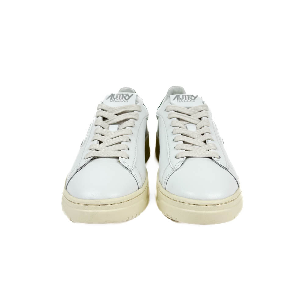★送料無料★AUTRY WOMENS DALLAS LOW SNEAKERS ADLW NW02 Autry Dallas Low Sneakers In White And Amazon Leather